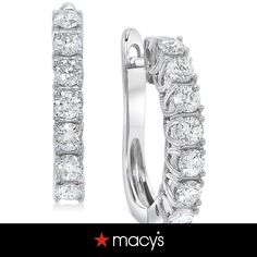 in stock Classic White Huggie Earrings For Anniversary, Classic Hoop Earrings By Macy's For Formal Occasions, Macy's Classic Hoop Earrings For Formal Occasions, Classic Gia Certified Hoop Diamond Earrings, Gia Certified Classic Hoop Diamond Earrings, Classic White Hoop Diamond Earrings, Classic Gia Certified Huggie Jewelry, Classic Oval Diamond Earrings Aaa Quality, Gia Certified Classic Hoop Earrings