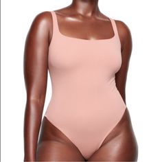 Nwt. Color: Rose Clay Rare! Limited Edition. Sold Out Color! Square Neck Bodysuit, Square Neck, Limited Edition, Womens Tops, Cream, Square, Pink, Women Shopping, Color