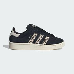 adidas Campus 00s Shoes - Black | Women's Lifestyle | adidas US Shoes To Add To Your Christmas List, Black Cute Shoes, Adidas Cheetah Shoes, Cute Shoes To Wear With Jeans, Leggings With Sambas, Cute Women Shoes, Adidas Campus 00s Colors, Adidas Campus Leopard, Adidas Campus Colors