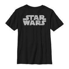 Boy's Star Wars Simple Logo T-shirt - Black - Large : Target Star Wars Shirt, Classic Star Wars, Star Wars Logo, Star Wars Shirts, Logo T, Simple Graphic, Kids Clothes Boys, Simple Logo, Boy Tees