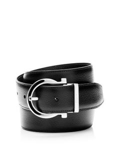 Salvatore Ferragamo Men's Reversible Leather Belt Luxury Belts With Leather Lining, Salvatore Ferragamo Men, Ferragamo Men, Kim Kardashian Red Carpet, Kendall Jenner Outfits, Leather Belts Men, Reversible Belt, Victoria Dress, Authentic Italian