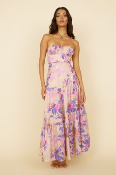 Hear Me Now Maxi Dress Pink | Fortunate One Dreamy Style, Vacation Maxi Dress, Vestidos Color Rosa, Dress Peach, Girls Maxi Dresses, Sequin Prom Dresses, Prom Dress Shopping, Summer Girl, Flowy Maxi Dress