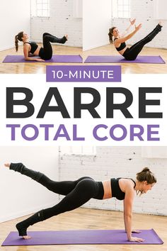 Barre Core, Upper Ab Workout, 30 Day Ab Workout, Core Workout Videos, Intense Ab Workout, Nourish Move Love, Ab Workout Plan, Upper Abs, Best Ab Workout