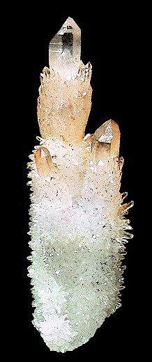 "Cactus" cluster of Quartz var. Citrine crystals Citrine Crystal