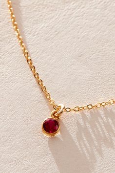 Add something personal to your stack with this beautiful necklace, featuring a 14k gold filled chain and dainty cubic zirconia birthstone charm. **Features:** 14k gold filled chain, 14k gold filled 3mm bezel, dangling cubic zirconia birthstone charm, spring ring clasp closure, 16" **Why We ❤ It:** One for you, one for your bestie, and one for everyone else you know-this necklace is perfect for gifting. | Set & Stones Birthstone Charm Necklace at Free People in Gold Dainty Gold Plated Birthstone Gemstone Necklace, Dainty Gold Plated Birthstone Necklace, Dainty 14k Gold Filled Birthstone Charm Necklaces, Dainty 14k Gold-filled Birthstone Charm Necklace, Dainty 14k Gold Filled Birthstone Charm Necklace, Dainty Yellow Gold Birthstone Necklace, Dainty 14k Gold Filled Birthstone Necklace With Delicate Chain, Delicate 14k Gold Filled Birthstone Necklace With Delicate Chain, Dainty 14k Gold Birthstone Necklace With Adjustable Chain