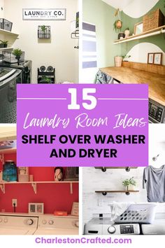 laundry room ideas to help you wash your clothes and dry them in the day or night