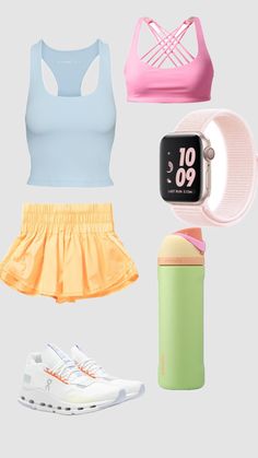 Cute Running Outfit, Athletic Outfit, Running Outfit, Preppy Summer Outfits, Outfit Inspo Summer, Stylish Summer Outfits, Casual Preppy Outfits, Trendy Outfits For Teens, Cute Lazy Day Outfits