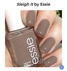 Essie Sleigh It, Nude Nail Polish Colors, Nude Nail Colors, Best Nude Nail Polish, Chic Manicure, Nude Nail