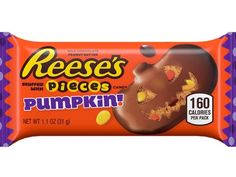 reese's pieces pumpkin candy