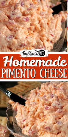 this homemade pimentoo cheese recipe is so easy to make and it's perfect for