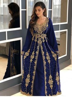 #ad Top Rated SALE New Moroccan Dubai Kaftans Farasha Abaya Dress Very Fancy Long Gown MS 289, Fashion Party Clothing Farasha Abaya, Moroccan Kaftan Dress, Arabic Dress, Silver Cocktail Dress, Below The Knee Dresses, Beach Wedding Gown, Hand Embroidery Dress, Moroccan Kaftan, 파티 드레스