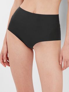 Super light, soft microfiber with no stitching or elastic at waist and leg opening. Who What Wear, Second Skin, Gap, High Rise, Stitching, Elastic, Skin, How To Wear, Black