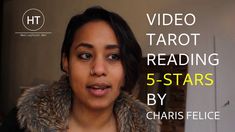 a woman wearing a fur collar with text reading 5 - stars by charis felice