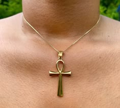 Gold Filled, Water resistant, Tarnish free. Nikel free & hypoallergenic Mellow Vibes, Cute Piercing, Desired Appearance, Ankh Pendant, Ankh Necklace, Cute Piercings, True Identity, Japan Fashion, Always And Forever