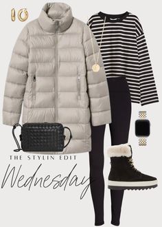 Clothes Winter 2022, English Outfit, Clean Out Your Closet, Outfits Of The Week, Cold Weather Outfit, Classic Style Outfits, Capsule Closet, Winter Fashion Outfits Casual, Causal Outfits