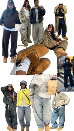 Cute Outfits With Timberlands, Tims Outfits, Timberlands Outfit, Timberland Outfit, Vestiti Edgy, Glamouröse Outfits, Timberland Boots Outfit, Timberland Outfits, Street Wear Outfits