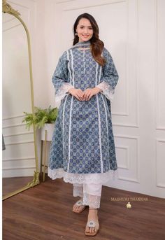 ROYAL BLUE SHADES SUMMER SPECIAL COTTON WITH PRINTED READYMADE SUITS COLLECTION AT BEST RATE Cotton Suit With Lace Designs, Indian Suit Designs For Women, Dress Design 2024, Suits Design With Lace, All Over Printed Suits Design, Pakistani Cotton Suits Design, Laces Designs On Suits, Rayon Kurtis Design, Cotton Dress Designs Patterns