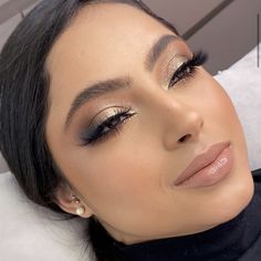 Glam Bride Makeup, Wedding Makeup For Brunettes, Prom Makeup Looks, Beauty Makeup Tutorial, Bridal Makeup Natural, Pinterest Makeup, Makijaż Smokey Eye, Natural Wedding Makeup, Nude Makeup