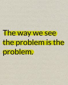 the way we see the problem is the problem text on white paper with black and yellow lines