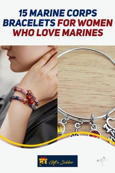 It's easy to get a little nervous while giving gifts to the women in your life, especially if you are a little unsure of what they like. One really great gift idea is a bracelet with a charm that is custom engraved with a message from you. #bracelet #gifts #giftforher Marine Corps Symbol, Marine Corps Mom, Marine Gifts, Marines Girlfriend, Grandma Bracelet, Marine Wife, Marine Mom, Bracelet For Her, Giving Gifts