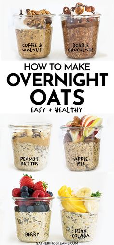 Oats With Yogurt, Birria Recipe, Beef Birria, Healthy Overnight Oats, Overnight Oats With Yogurt, Overnight Oats Recipes, Breakfast Oats Overnight