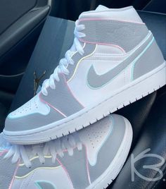 Custom Jordan 1 High, What To Wear With Jordans, Nike Jordan Air 1, Custom Jordan 1, Sepatu Air Jordan, Air Jordans 1, Nike Jordans, Custom Jordans, Nike Jordan 1