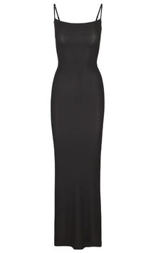 Sleek Fitted Maxi Dress, Elegant Seamless Maxi Dress, Elegant Seamless Maxi Dress For Spring, Sleek Stretch Solid Maxi Dress, Sleek Fitted Maxi Dress For Night Out, Fitted Seamless Maxi Dress For Night Out, Fitted Sleek Maxi Dress, Seamless Fitted Maxi Dress, Fitted Longline Maxi Dress