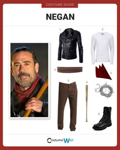 Zombie Birthday Parties, Negan Twd, Costume Guide, Zombie Birthday, Dean Morgan, Zombie Party