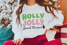 Place your Christmas orders before December 9th to guarantee delivery before the big day! Don't miss out on spreading holiday cheer to your loved ones with our incredible selection of gifts. 🎁🎄 A sturdy and warm sweatshirt bound to keep you warm in the colder months. A pre-shrunk, classic fit sweater that's made with air-jet spun yarn for a soft feel and reduced pilling.  * 50% cotton, 50% polyester * Pre-shrunk * Classic fit * 1x1 athletic rib knit collar with spandex * Air-jet spun yarn with a soft feel and reduced pilling * Double-needle stitched collar, shoulders, armholes, cuffs, and hem -----Size: This shirt is UNISEX. Please see images for size chart. -----Refunds/ Exchanges/ Cancellations: Due to our items being made to order, all sales are final, with no returns/exchanges.  Once Marry Xmas, Sweatshirts Ideas, Speech Shirts, Sublimation Heat Press, Merry Bright Christmas, Christmas Tree Shirt, Womens Tank Top, Holly Jolly Christmas, Group Shirts