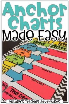 an anchor chart made easy for students to use