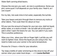 a text message describing how to drink water