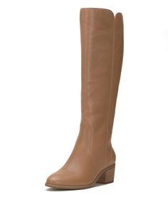 PRICES MAY VARY. Leather Material Boot - Knee Boot Nylon Zipper Closure Tan Knee High Boots, Boot Fashion, Knee Boot, Boots Knee, Leather Riding Boots, Kids Luggage, Leather Material, Knee High Boots, High Boots