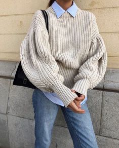 Kashmir Aesthetic, Glamouröse Outfits, Sassy Outfit, Trendy Sweaters, Winter Outfit Inspiration, Simple Trendy Outfits, Aesthetic Aesthetic, 가을 패션