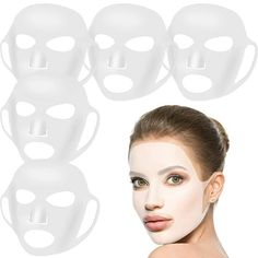 Features: This is perfect for you to put on your makeup mask to ensure enough water absorption and reduce evaporation. If the mask size is not appropriate, it can be cut through the ears to make appropriate adjustments. It is safe to use, silicone material, soft and non-toxic, without any harmful ingredients, do no harm to your health. With this mask, it is easy to absorb with good absorbency, moisturizing effect, bring you smooth skin. This facial mask can be a perfect gift to share with your friends, and a good gift for yourself. Specification Size: 21*14cm. Color: white, pink. Material: silicone. Notes: Due to the light and resolutions setting difference, the item's color may be slightly different from the pictures. Please allow slight dimension difference due to different manual measur Ear Makeup, Face Mask Peel Off, Silicone Face Mask, Gel Face Mask, Face Wrap, Mask For Dry Skin, Moisturizing Face, Facial Sheet Mask, Skin Care Face Mask