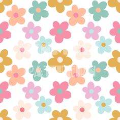 an image of colorful flowers on white background