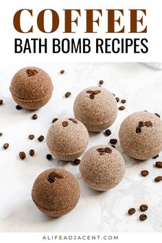 Learn how to make easy natural DIY coffee bath bombs! This homemade bath bomb recipe is made with coffee scented essential oils to create variations such as coffee latte and more. The best bath bomb tutorial includes tips for bath bomb making and bath bomb ingredients. Ideal bath bomb recipe for dry skin and for an at home spa day! Coconut Milk Latte, Bath Melts Diy, At Home Spa Day, Coffee Bath, Diy Bath Bomb, Bath Bomb Recipe, Bath Soak Recipe, Bath Boms