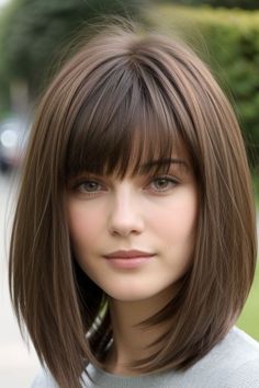 28+ Shag Haircuts Thin Hair 21 Bob With Fringe Bangs, A Shag Haircut, Stephanie Adams, Hair Curling Tips, Shag Haircuts, Bangs With Medium Hair, Bob Haircut For Fine Hair, Hair 2024, Have Inspiration