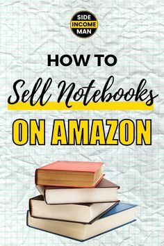 How To Sell Notebooks On Amazon Road Trip Activity Book, Sell Books On Amazon, Amazon Fba Business, Make Money On Amazon, Money Making Jobs, Money Making Hacks, Side Jobs, Note Book