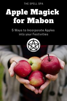 Mabon Apple Ritual, Fall Rituals, Mabon Celebration, Wiccan Holidays, The Pentagram, Autumnal Equinox, Apple Season, Life Wisdom