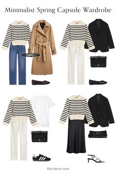 For a minimalist wardrobe this spring, dive into my latest blog post and explore the must-haves for your 2024 minimalist capsule collection. Capsule Wardrobe 2023, Chic Capsule Wardrobe, Minimalist Fashion Summer, Wardrobe Checklist, Capsule Wardrobe Checklist, Muslimah Style, Basic Wardrobe Essentials, Outfit Minimalist