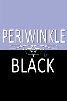 the cover of perwinkle by black