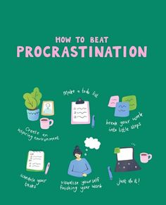 Beat Procrastination, School Motivation, Mental And Emotional Health