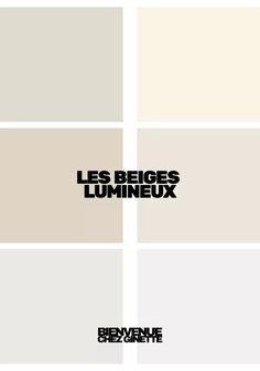 the words les beiges luminexx are shown in black and white colors