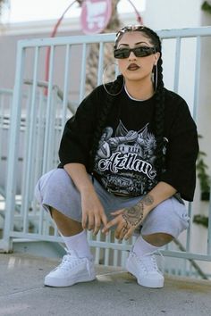 Cholo Girl Outfits, Chicana Goth, Cholo Fits, Chola Fits, Kendrick Concert