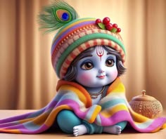 Laddoo Gopal, God Pic, Buddhist Art Drawing, Beautiful Butterflies Art, Hanuman Pics, Krishna Book, Shri Ram Photo, Little Krishna, Baby Krishna