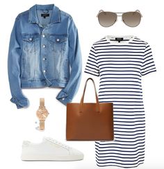 8 Easy Outfit Combinations You Already Have in Your Wardrobe - MY CHIC OBSESSION Dress And Jean Jacket, Denim Jacket With Dress