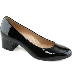 Marc Joseph New York Broad Street Patent Leather Pump (Women) | Nordstrom Patent Leather Court Shoes With Block Heel For Work, Patent Leather Block Heels With Padded Heel For Work, Patent Leather Heels With Removable Insole And Block Heel, Classic Patent Leather Court Shoes With Block Heel, Classic Patent Leather Block Heels For Work, Medium Width Patent Leather Court Shoes With Almond Toe, Patent Leather Court Shoes With Padded Heel, Patent Leather Block Heels With Round Toe For Work, Medium Width Patent Leather Court Shoes For Business