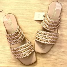 Step Into Summer With These Avellini Made In Italy Braided Band Sandals. In A Size 8 And A Gorgeous Cream Pink Color, They're Brand New And Ready To Complement Your Warm-Weather Wardrobe. Sandals Size: Women's 8 Condition: New With Tags. Please Note: I Bought These And They Didn't Fit. I Cut The Tags Off But Never Wore Them So I Have The Tags. Made By Avellini, An Authentic Italian Brand Size 8 Elegant Tan And Light Pink Color Straw Raffia Braided Band Design For A Stylish Look Genuine Leather S Feminine Beige Synthetic Sandals, Feminine Beige Sandals For Beach, Beige Feminine Beach Sandals, Feminine Synthetic Sandals For The Beach, Chic Beige Flat Sandals, Feminine Open Toe Sandals For Beach, Feminine Beige Sandals For Spring, Elegant Cream Sandals For Vacation, Feminine Flat Sandals For Vacation