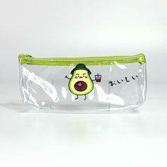 HST00922: Hello Avocado Clear Pencil Cases We are crazy about these Avocado themed clear pencil cases! Gift as a set or distribute to friends! 4 pencils cases for $15 it's a steal! Pair with our Avocado coin purse! Clear Pencil Case, Mixed Avocado Print Stocking Stuffer under $10 Set of 4 7.75" X 3" H 1" deep. *Please Bear in Mind That Photo May Vary Slightly From Actual Item. Novelty Rectangular Pencil Case For Everyday Use, Novelty Pencil Case With Pen Holders For School, Novelty School Pencil Case With Pen Holders, Trendy Green Pencil Case For School, Green Zipper Pouch Stationery Gift, Fun Rectangular Pencil Case For Daily Use, Playful Green Rectangular Pencil Case, Clear Pencil Case With Zipper Pouch For Personal Use, Clear Zipper Pouch Pencil Case For Personal Use