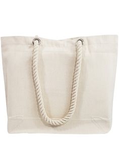 Canvas Beach Tote Bag with Fancy Rope Handles- RP200 Bluey Chilli, Cheap Tote Bags, Best Beach Bag, Canvas Beach Tote, Pool Activities, Promotional Bags, Grocery Shopping Bags, Usa Bag, Promotional Giveaways